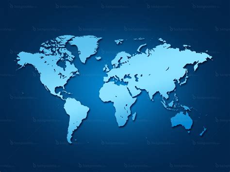 Blue World Map Backgroundsy