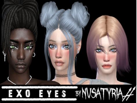 Nvs Exo Eyes Non Default The Sims 4 Catalog