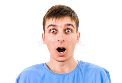 Surprised Young Man Stock Photo Image Of Person Affect 142973032