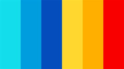 Bright Tones Color Palette In 2020 Color Palette Blue Colour Palette Color