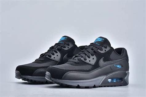 Nike Air Max 90 Essential Blackimperial Blue Dark Grey