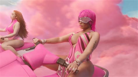 Nicki Minaj Ice Spice Barbie World With Aqua Official