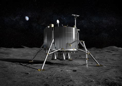 Esa Lunar Lander On The Surface