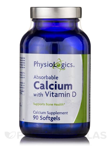 Absorbable Calcium With Vitamin D 90 Softgels