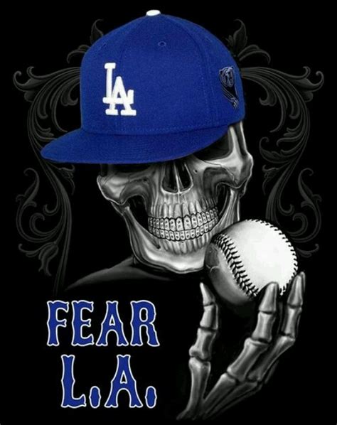 Fear L A Dodgers Nation La Dodgers Baseball Dodgers Girl
