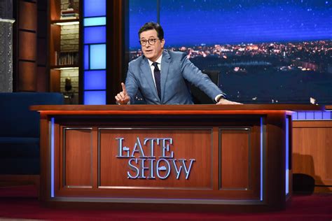 Upcoming Guests On “the Late Show With Stephen Colbert” January 2020