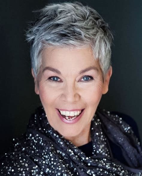 Trendy quiff grey hairstyles the quiff suits any age of men, even when you are over 50 with grey hair color. Short Gray Hairstyle Images and Hair Color Ideas for Older ...