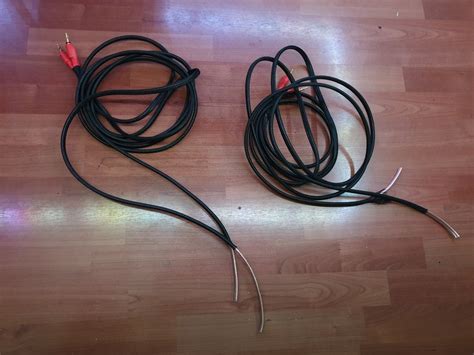 My First Diy Speaker Cables Flemmings Blog