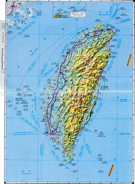 Taiwan Map Maps Of Taiwan