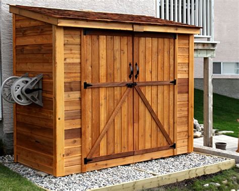 Lean To Shed Spacesaver 8x4 Double Doors Outdoor Living Today