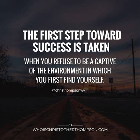 The First Step Toward Success With Images Inspirational Quotes