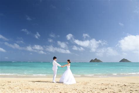 Hawaii Wedding Photos Lanikai Beach In Kailua Oahu