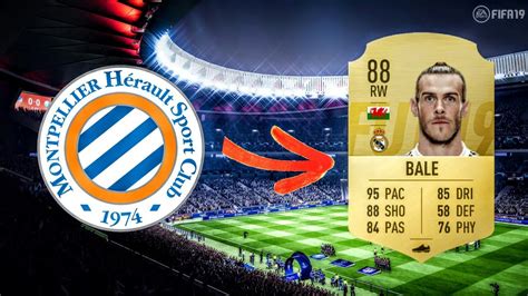 Montpellier M Offre Gareth Bale Fifa 19 Pack Opening Youtube