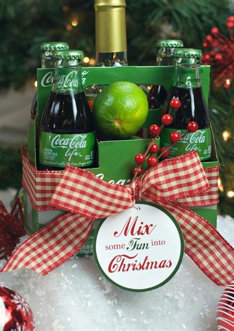 Creative gift ideas for neighbors. Coca-Cola Gifts for Christmas - Fun-Squared