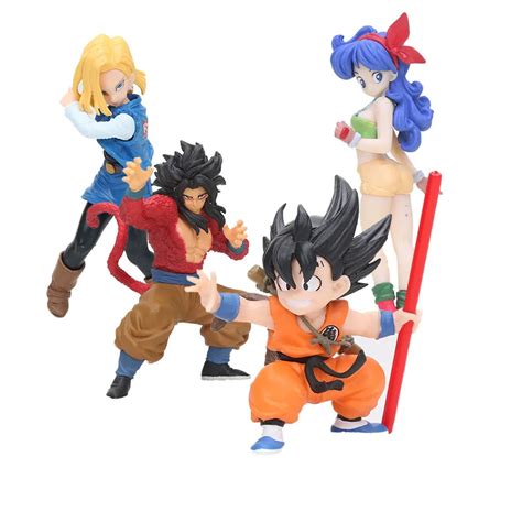 Dragonball Styling Goku Figura Lunch Lunchi Android 18 Lazuli Anime Dragonball Z Action Figure