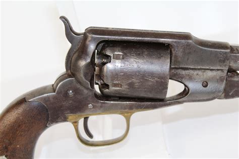 Remington Model 1861 Army Percussion Revolver Candr Antique 012