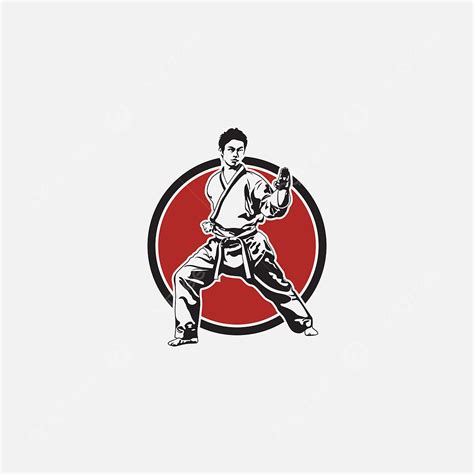 Karate Logo Vector Art Png Karate Vector Logo Logo Vector Symbol