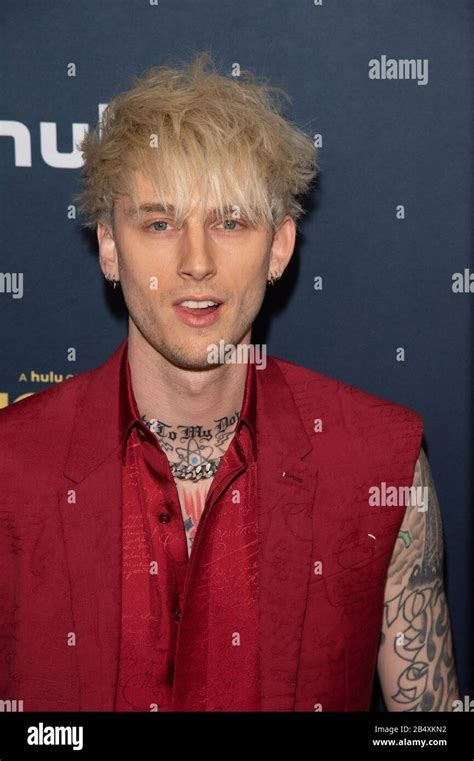 New York United States 06th Mar 2020 Colson Baker Aka Machine Gun Kelly Attends The Premiere