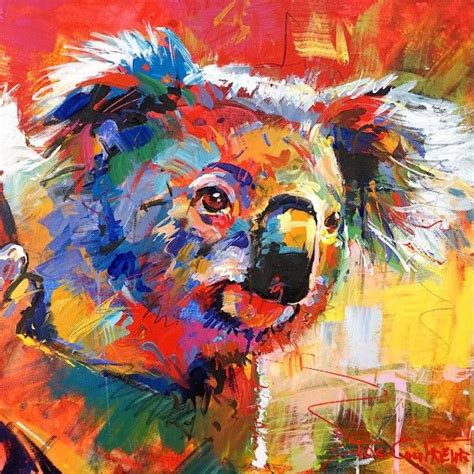 Pin En Abstract Animals Paintings