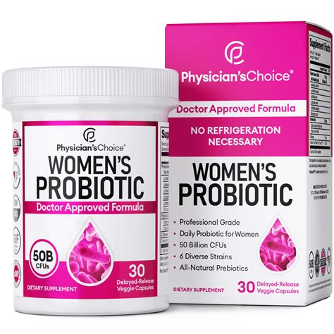 physician s choice probiotics for women 50 billion cfu 30 capsules