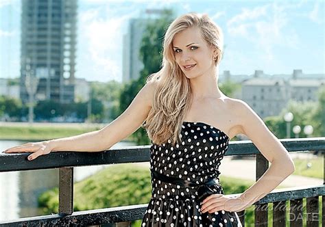 Belarussian Partner Irina From Minsk Yo Hair Color Blond