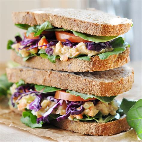 Easy Vegan Lunch Sandwich Ideas The Colorful Kitchen