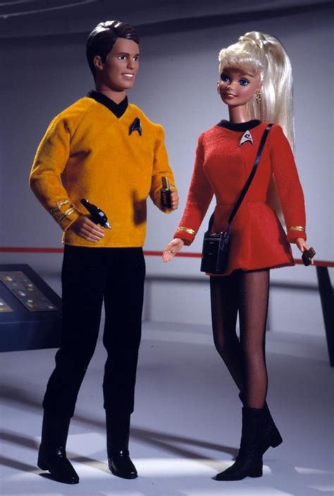 Star Trek Barbie And Ken Star Trek Merchandise Barbie Collection