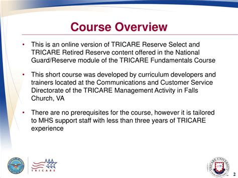 Ppt Welcome To Tricare University Powerpoint Presentation Free