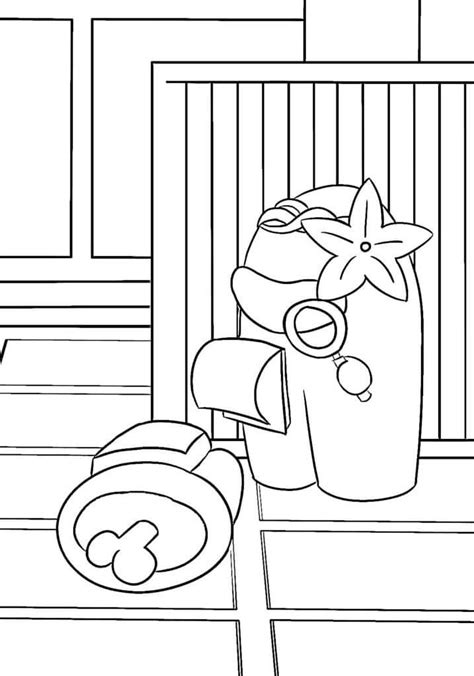 Among Us Cutie With Wings Coloring Page Free Printable Coloring Pages
