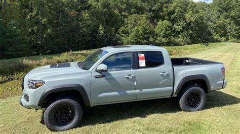 The Most Difficult Toyota To Find 2021 4runner Trd Pro In Lunar Rock