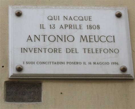 Antonio Meucci Life In Italy