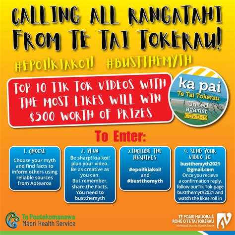 Bustthemyth2021 Tai Tokerau Campaign Te Hau Awhiowhio O Otangarei Trust