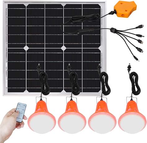 Rv Parts And Accessories Roopure 20w Solar Panel Lighting Kit Solar Off