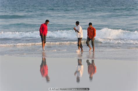 Photo Of People On The Beach Beaches Salalah Dhofar Oman