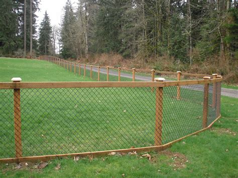 19 Wood Chain Link Fence Francenemalhi