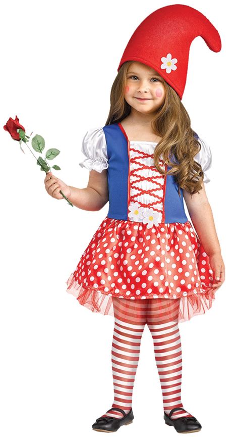 Girls Gnome Costume