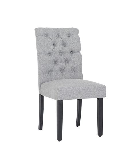 Westintrends Upholstered Button Tufted Dining Side Chair Set Of 2 Macys