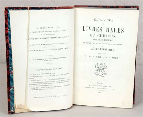 Catalogue De Vente Publique Catalogue De Livres Rares Et Curieux