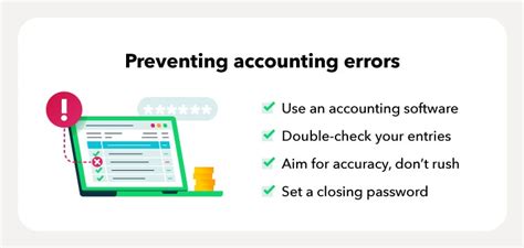 Common Types Of Errors In Accounting Quickbooks