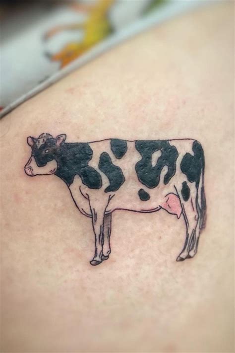 Cow Leg Tattoo Cow Tattoo Tattoos Simplistic Tattoos
