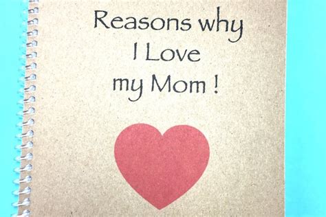 Reasons Why I Love My Mom Personalized By Moggyhollowdesign
