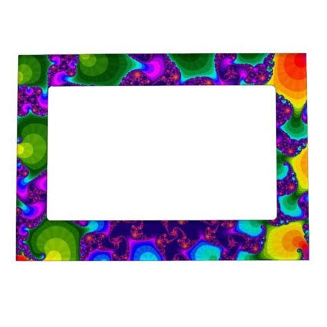 Custom Rainbow Marigold Picture Frame | Zazzle.com | Picture frames, Frame, Magnetic picture frames