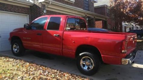 Purchase Used 05 Dodge Ram 1500 Quad Cab Manual 125k In Fort Worth