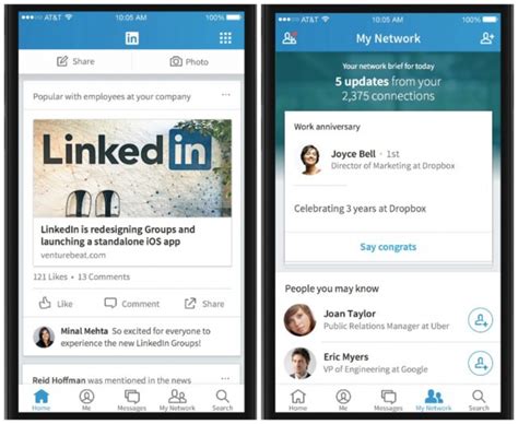 Linkedins New Facebook Like App Arrives On Ios And Android Pc Tech