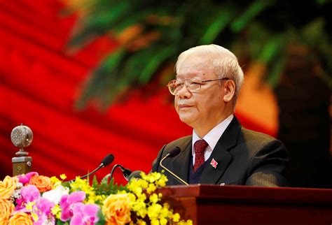 Nguyen Phu Trong Vietnams Anti Corruption Czar Crowned Party Chief