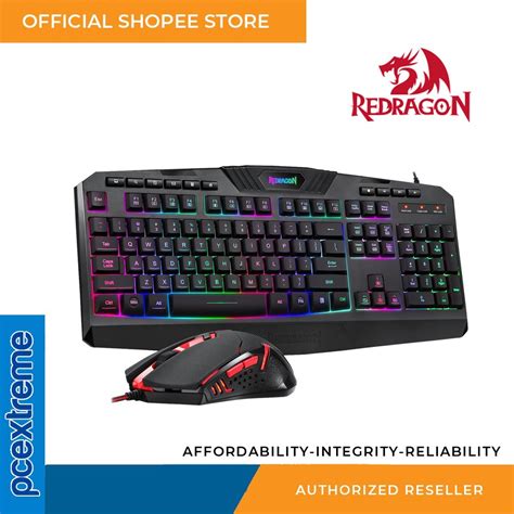 Redragon S101 3 Wired Gaming Keyboard And Mouse Combo Rgb Backlit