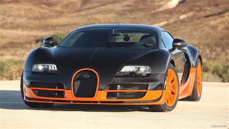 Bugatti Veyron Super Sport Orange And Black Orange And Black Caricos