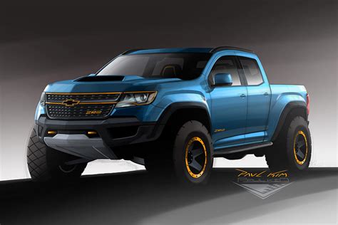 Chevrolet Colorado Zr2 Concept Design 001 By Seawolfpaul On Deviantart