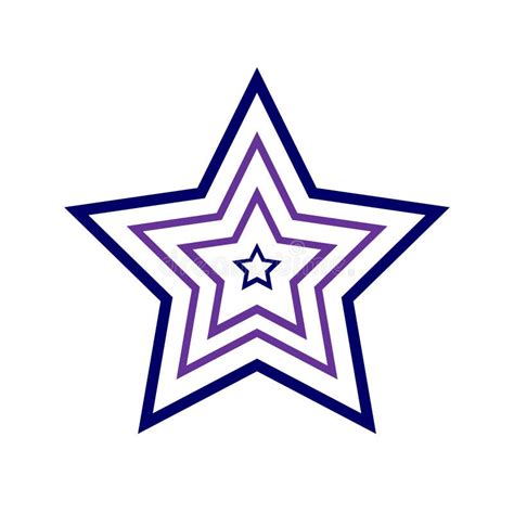 Blue Five Point Star Stock Illustrations 261 Blue Five Point Star