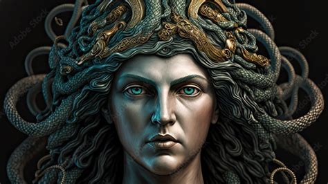 Medusa Gorgona De La Mitologia Griega Y Su Leyenda